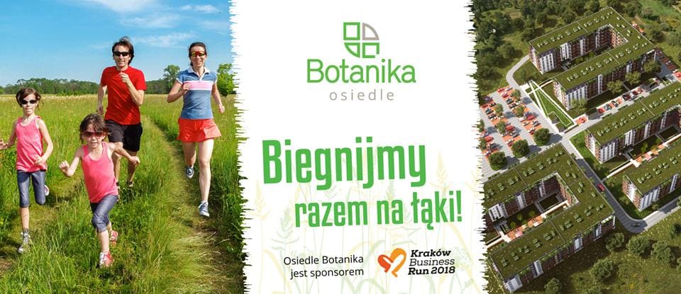 Osiedle Botanika sponsorem Kraków Business Run 2018